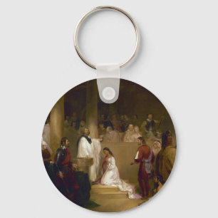 Chaveiro O baptismo de Pocahontas por John Gadsby Chapman