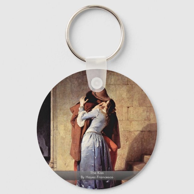 Chaveiro O Beijo Por Hayez Francesco (Frente)