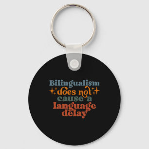 Chaveiro O Bilinguismo Não Causa Um Atraso na Linguagem