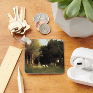 Chaveiro O Bosque Sagrado por Arnold Bocklin, Arte Antiga