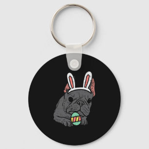 Chaveiro O Buldogue Francês Bunny Cute Frenchie Homens de C