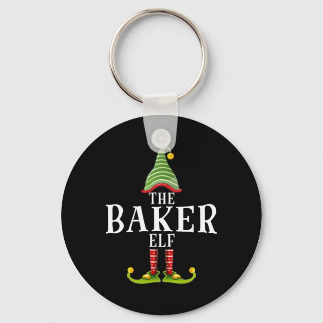 Chaveiro O Byker Elf Funny Matching Pajama Natal  (Frente)