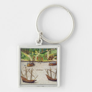 Chaveiro O cabo de Florida e do rio do golfinho