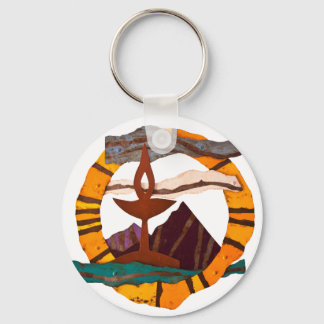 Chaveiro O cálice dos EUA, universitário unitário, UU, o cá