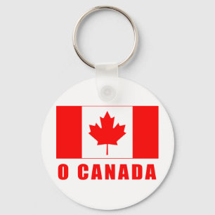 Chaveiro O CANADÁ com o camiseta canadense da bandeira