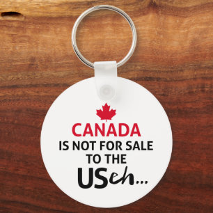 Chaveiro O CANADÁ não é para venda aos EUA.