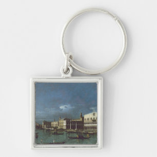 Chaveiro O canal grande com a igreja de Santa Maria