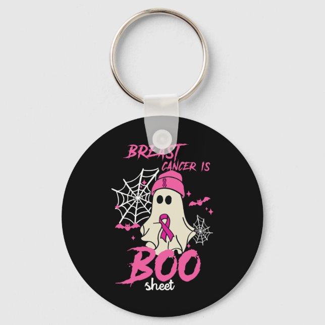 Chaveiro O Câncer É Uma Droga Halloween Conscientização Sob (Frente)