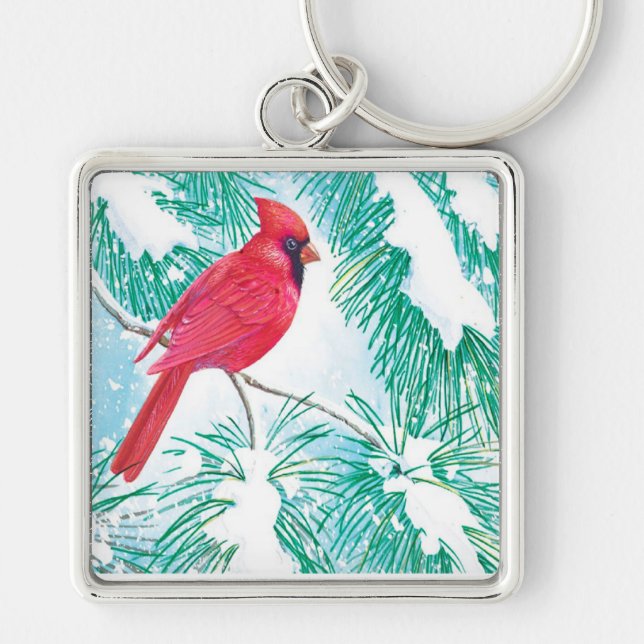 Chaveiro O cardeal - (Frente)