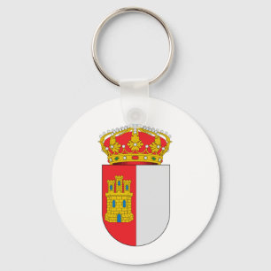 Chaveiro O casaco oficial da espanha de Mancha do