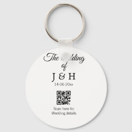 Chaveiro O casamento de adicionar nome do casal Detalhes da