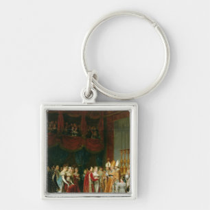 Chaveiro O casamento de Napoleon mim e Marie
