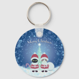 Chaveiro O Círculo Metálico de Poiluna de Natal