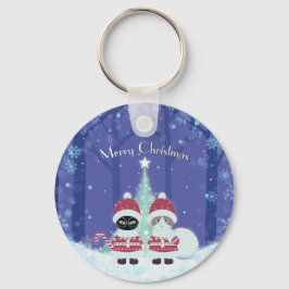 Chaveiro O Círculo Metálico de Poiluna de Natal