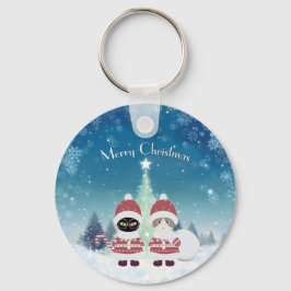 Chaveiro O Círculo Metálico de Poiluna de Natal