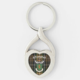 Chaveiro O clã de Farrell da brasão & do tartan de Ireland