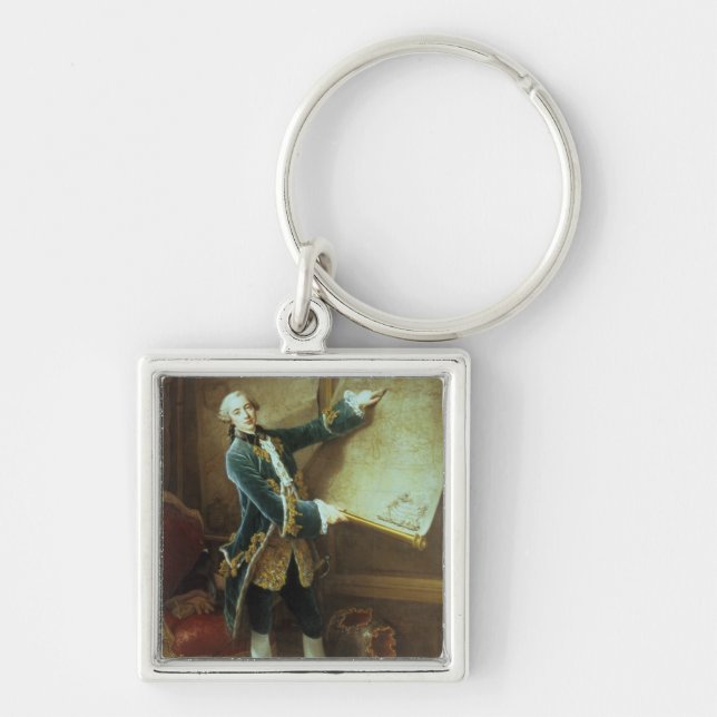 Chaveiro O Comte de Vaudreuil, 1758 (Frente)