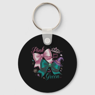 Chaveiro O Cor-De-Rosa Da Bruxa Dia de as Bruxas engraçado 