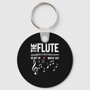 Chaveiro O Coração Flute Na Música