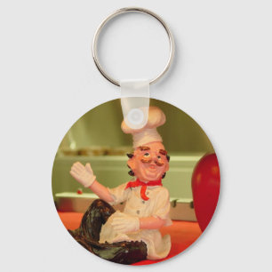Chaveiro O cozinheiro chefe de assento