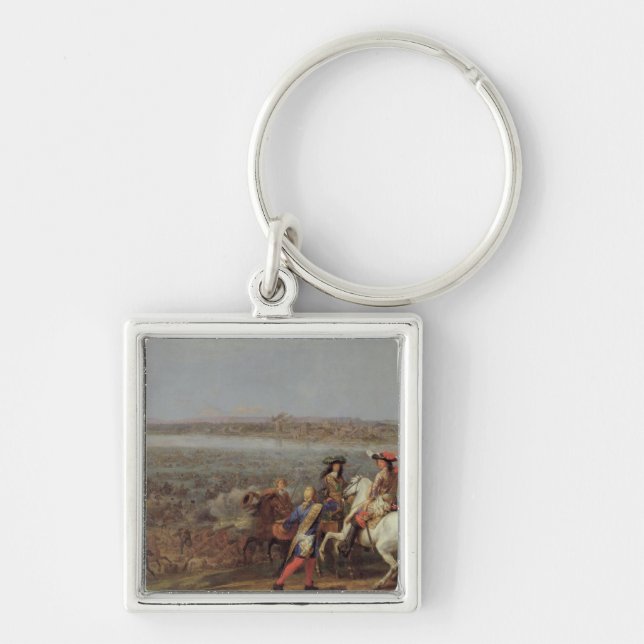 Chaveiro O cruzamento do Rhine, o 12 de junho de 1672 (Frente)