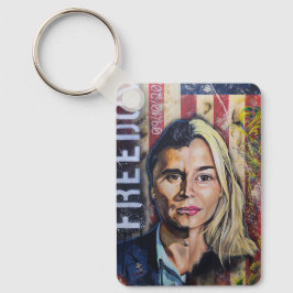 Chaveiro O Custo da Liberdade - Arte Patriótica Americana
