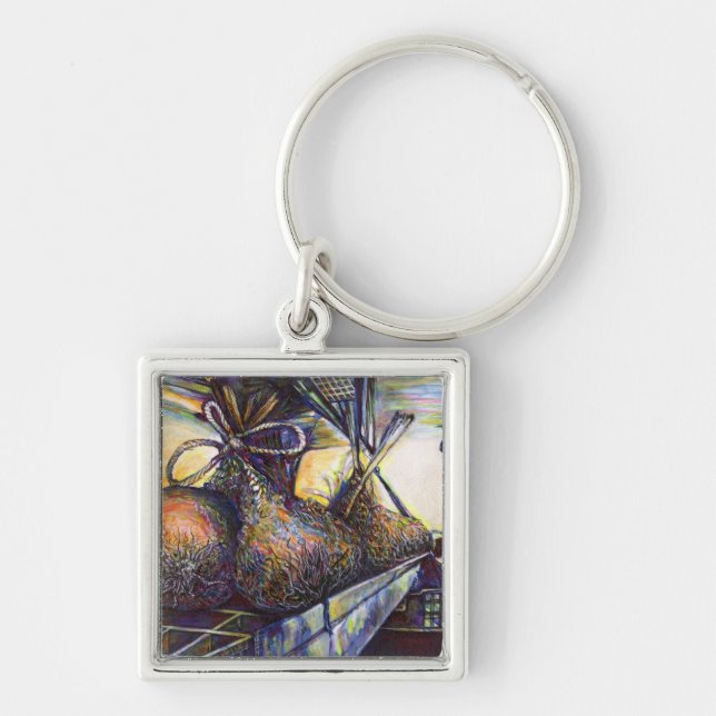 Chaveiro O destino da vida ferida (Frente)