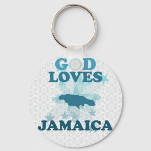 Chaveiro O deus ama Jamaica