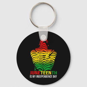 Chaveiro O Dia da Independência é afro-americano 1865