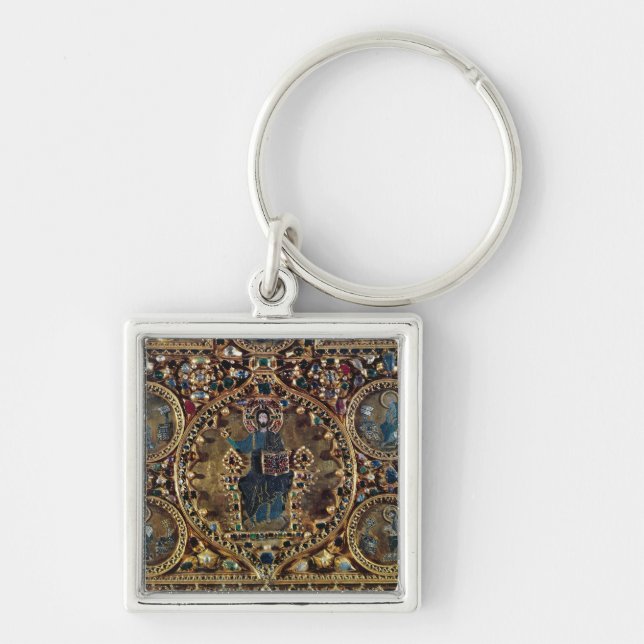 Chaveiro O d'Oro de Pala, detalhe de cristo na majestade (Frente)