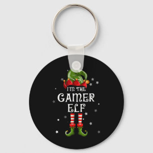 Chaveiro O Elfo Gamer Divertido Natal Família Combinando