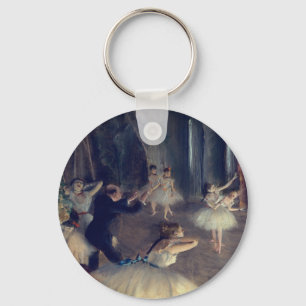 Chaveiro O ensaio no palco de Degas: