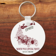 O Expresso Vintage de Natal do Papai Noel