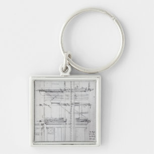 Chaveiro O exterior da casa de Issac que está sendo pintad