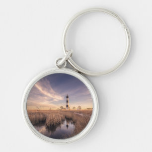 Chaveiro O farol da ilha de Bodie no por do sol