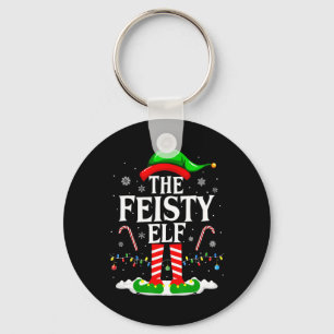 Chaveiro O Feiste Elf Xmas Engraçado Grupo Familiar Compatí