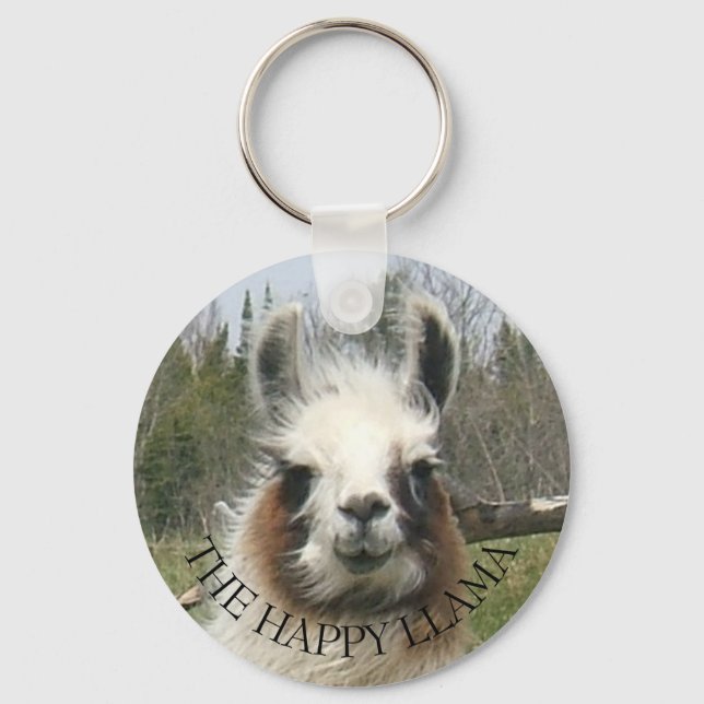 CHAVEIRO O FELIZ LLAMA (Frente)