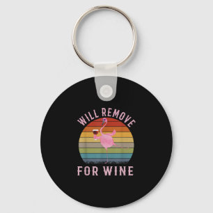 Chaveiro O Funny Flamingo Vai Remover O Amor Do Flamingo, C