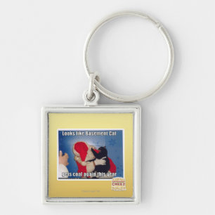 Chaveiro O gato do porão obtem o carvão