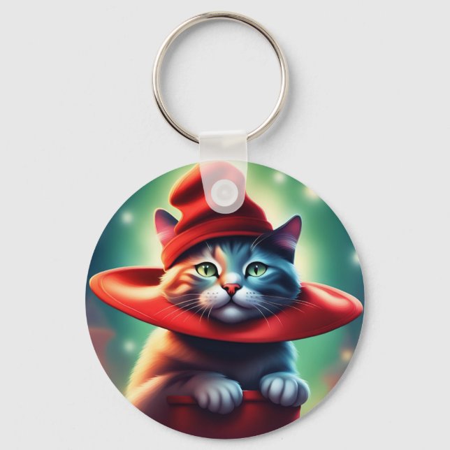 Chaveiro o gato mago (Frente)