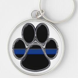 Chaveiro O german shepherd dilui Blue Line
