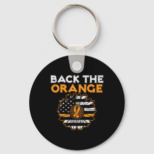 Chaveiro O Girassol Laranja Nos Bandeiras Americanas Sensib