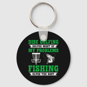 Chaveiro O Golfe de Disco Resolve a Maioria dos Meus Proble