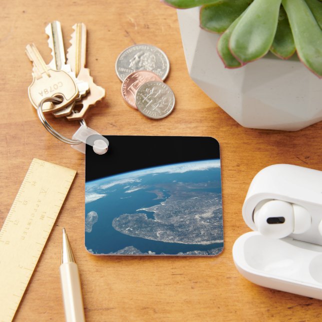 Chaveiro O Golfo De Ruas, Lawrence E Canadá. (Mesa)