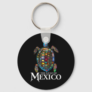 Chaveiro O Golfo Do México Edm Música Rave Dança Tartaruga