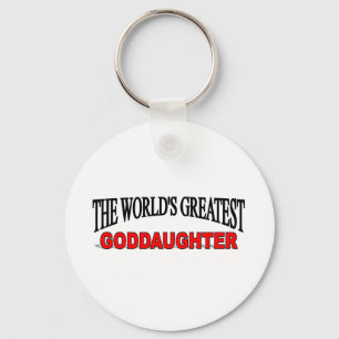 Chaveiro O grande Goddaughter do mundo