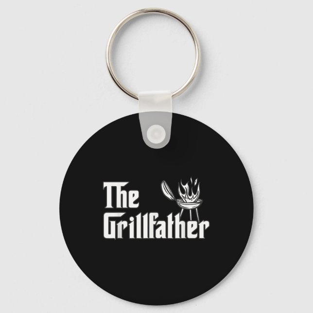 Chaveiro O Grilldad Funny Churrasco Griling Barbecue (Frente)