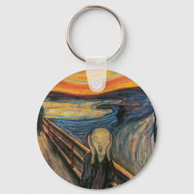 Chaveiro O Gritar - Edvard Munch (Frente)