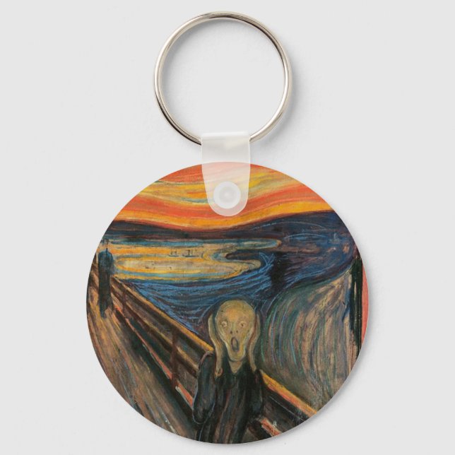 Chaveiro O Grito de Edvard Munch (Frente)