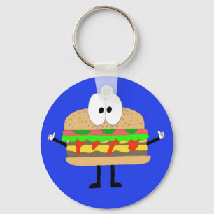 Chaveiro O homem do Hamburger que faz o Fonzie.